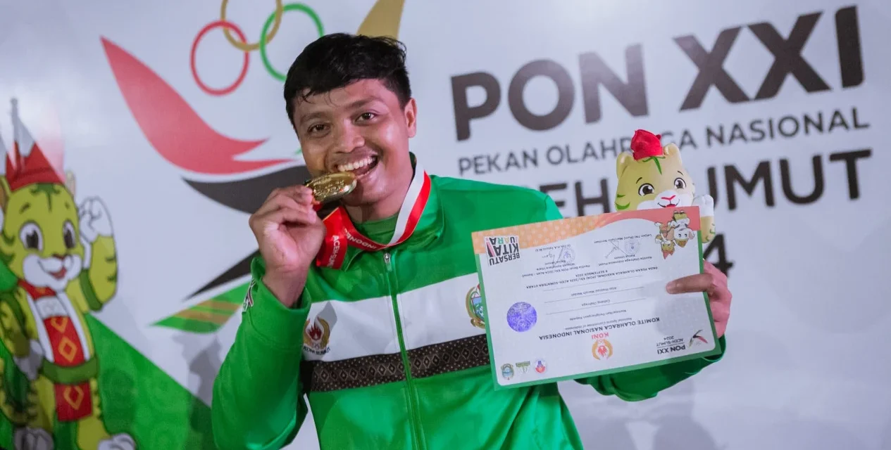 Manifestasi Juara! Abdul Hafiz Rebut Emas Pasca Cedera Panjang