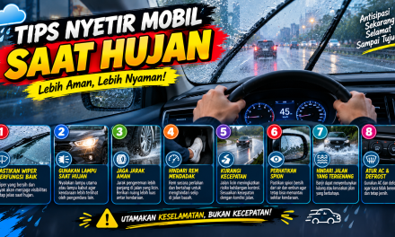 Anti Slip! Tips Tetap Tenang Nyetir Di Jalanan Basah