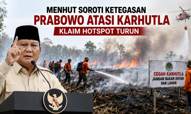 Menhut Soroti Ketegasan Presiden Prabowo Atasi Adanya Karhutla