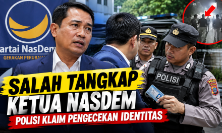 Salah Tangkap Ketua NasDem, Polisi Klaim Pengecekan Identitas