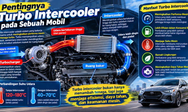 Turbo Intercooler Sebuah Komponen Dalam Sistem Induksi Mesin