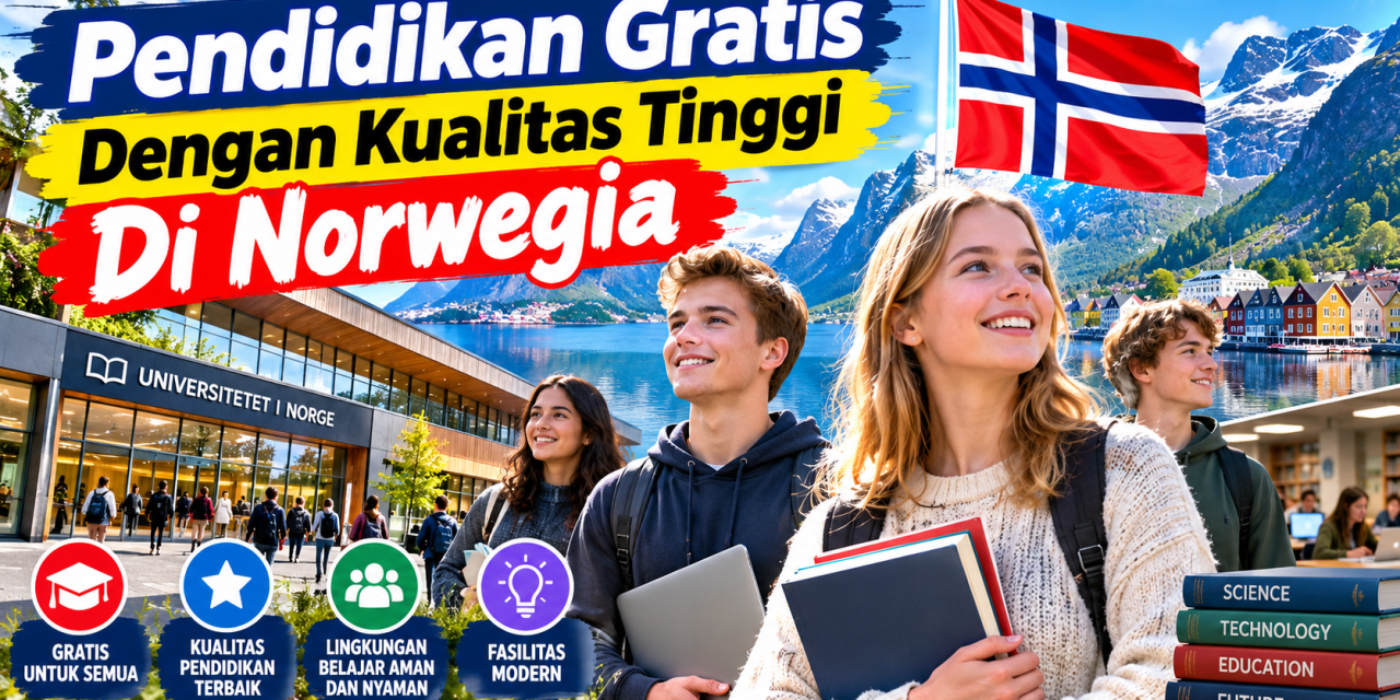 Pendidikan Gratis Dengan Kualitas Tinggi Di Norwegia